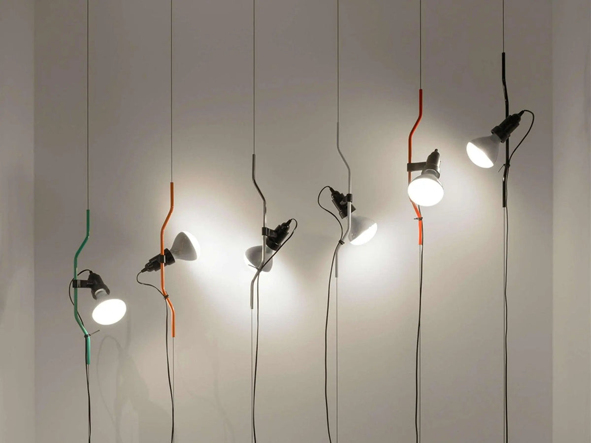 Lampa PARENTESI nikiel – styl nowoczesny