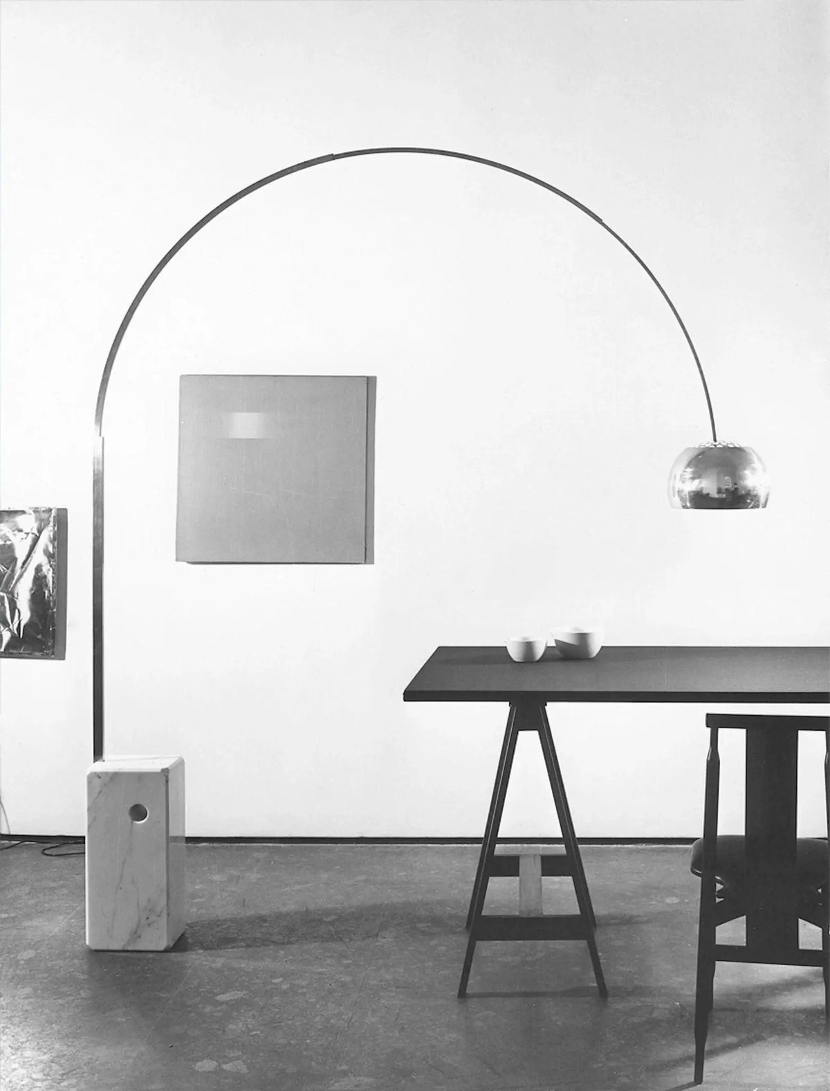 Lampa stojąca ARCO LED marmur – Flos