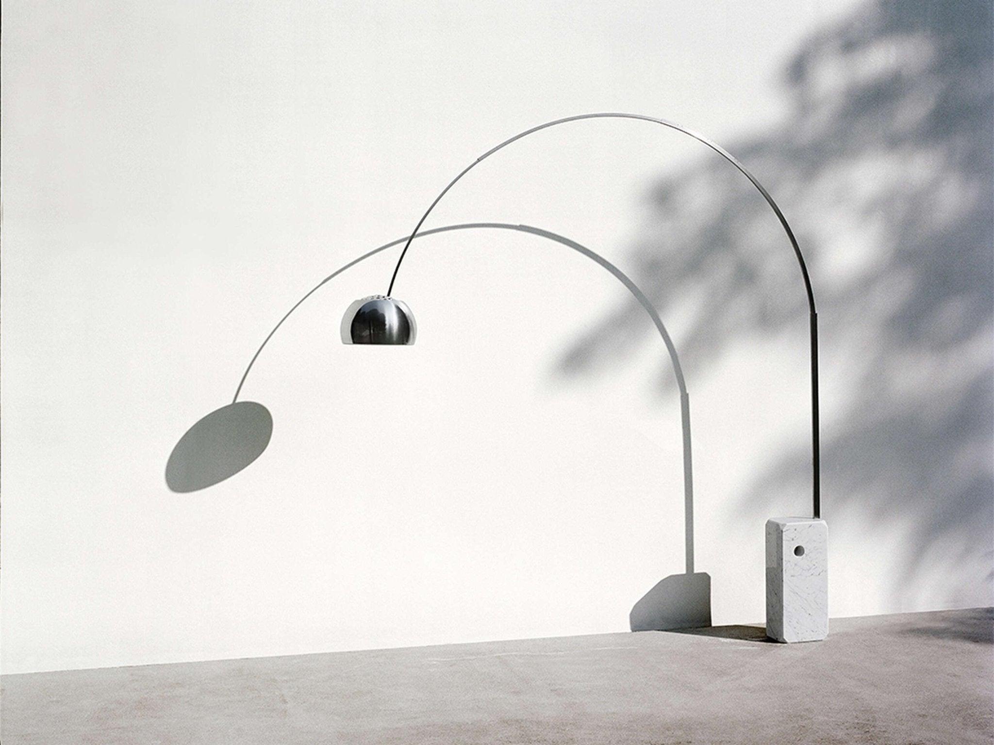 Lampa podłogowa ARCO LED marmur Flos Eye on Design