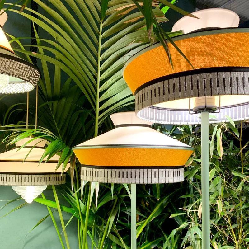 Lampa podłogowa CALYPSO MARTINIQUE żółty Contardi Eye on Design