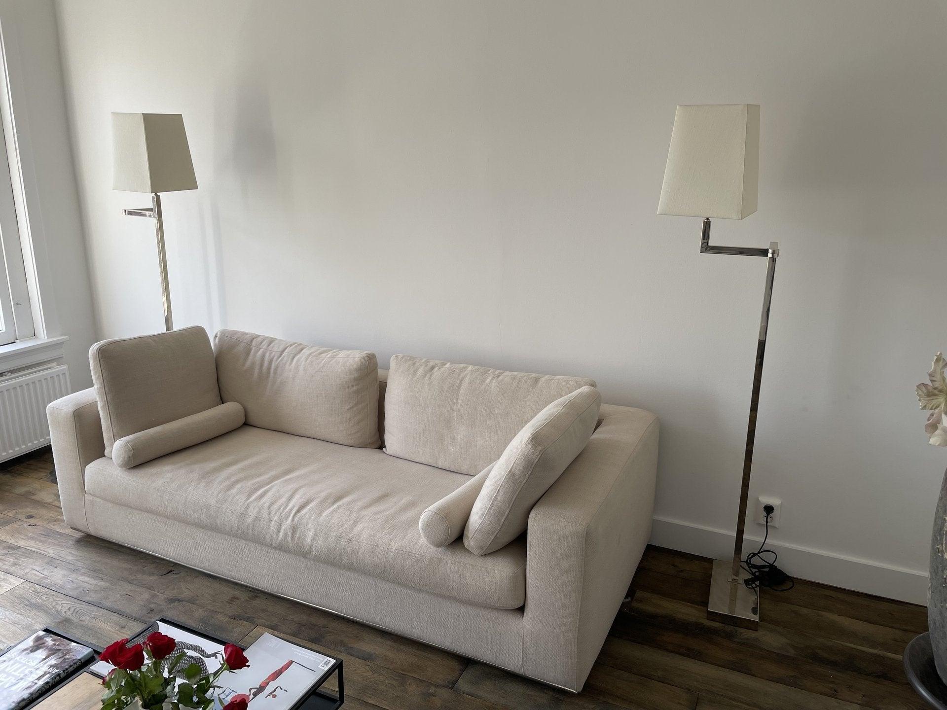 Lampa podłogowa CAMBELL mosiężny Eichholtz Eye on Design