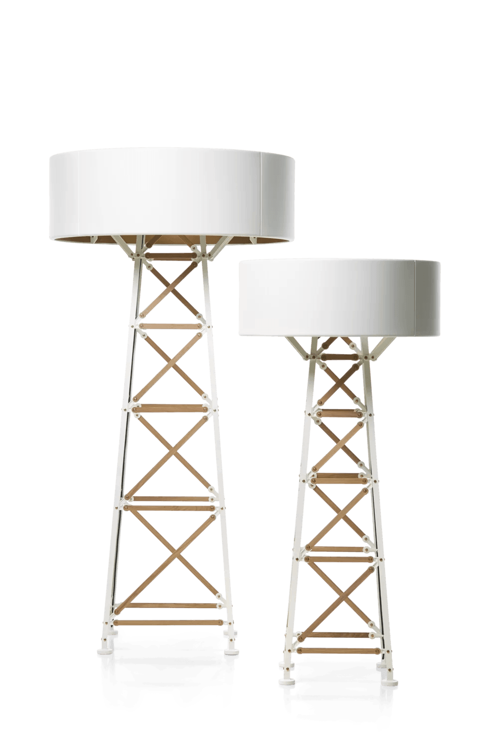 Lampa podłogowa CONSTRUCTION biały, marka Moooi