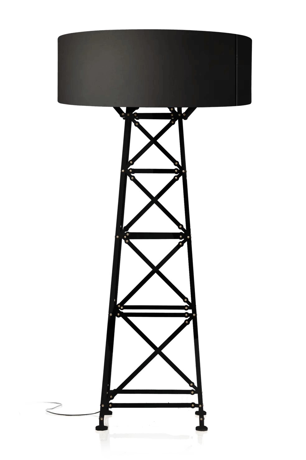 Lampa podłogowa CONSTRUCTION czarny, marka Moooi