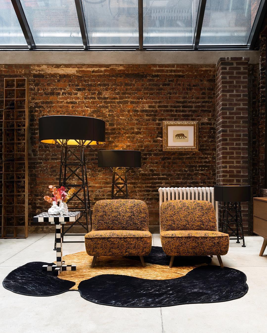 Lampa podłogowa CONSTRUCTION czarny – Moooi