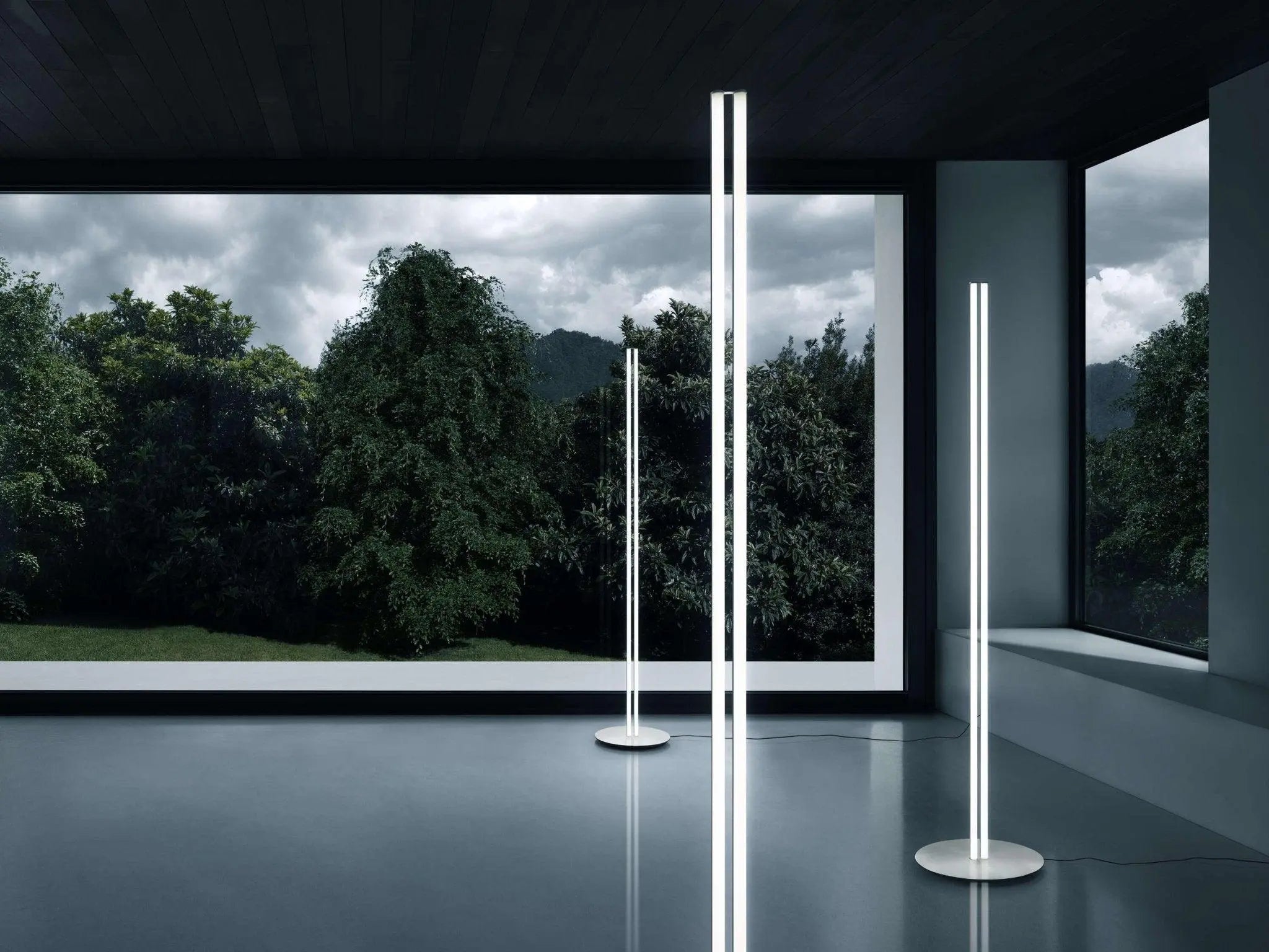 Lampa stojąca COORDINATES srebrny – Flos