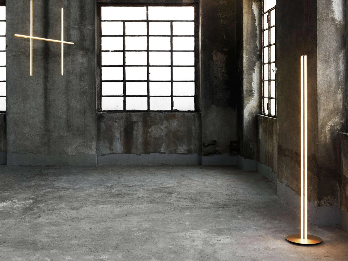 Lampa stojąca COORDINATES szampański – Flos