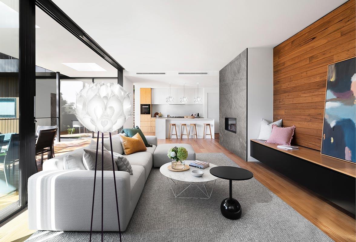 Lampa podłogowa FLORA czarny SLAMP Eye on Design