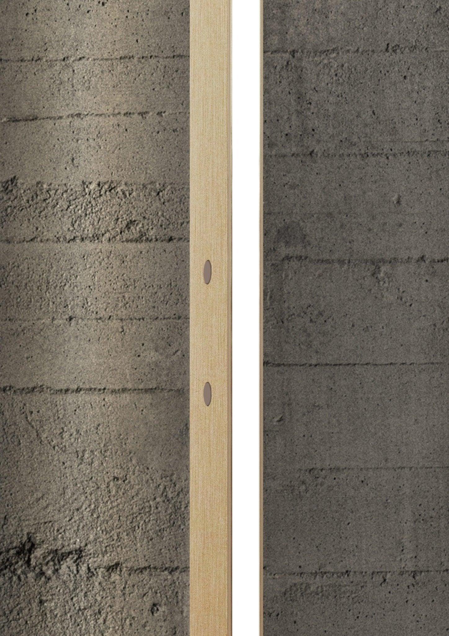 Lampa podłogowa FLY TORCH satynowy złoty Contardi Eye on Design