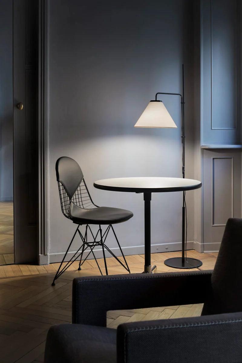 Lampa podłogowa FUNICULI FABRIC biały Marset Eye on Design