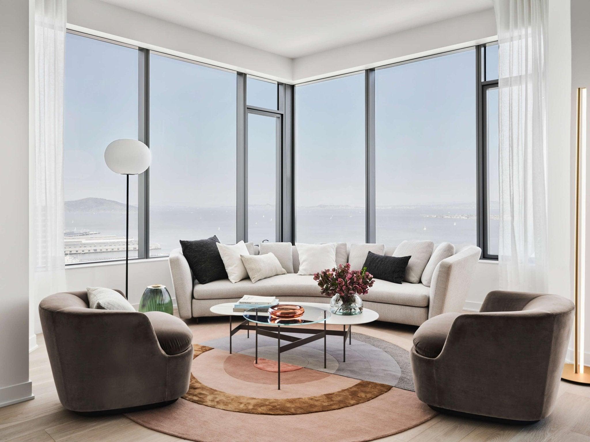 Lampa podłogowa GLO-BALL czarny matowy Flos Eye on Design