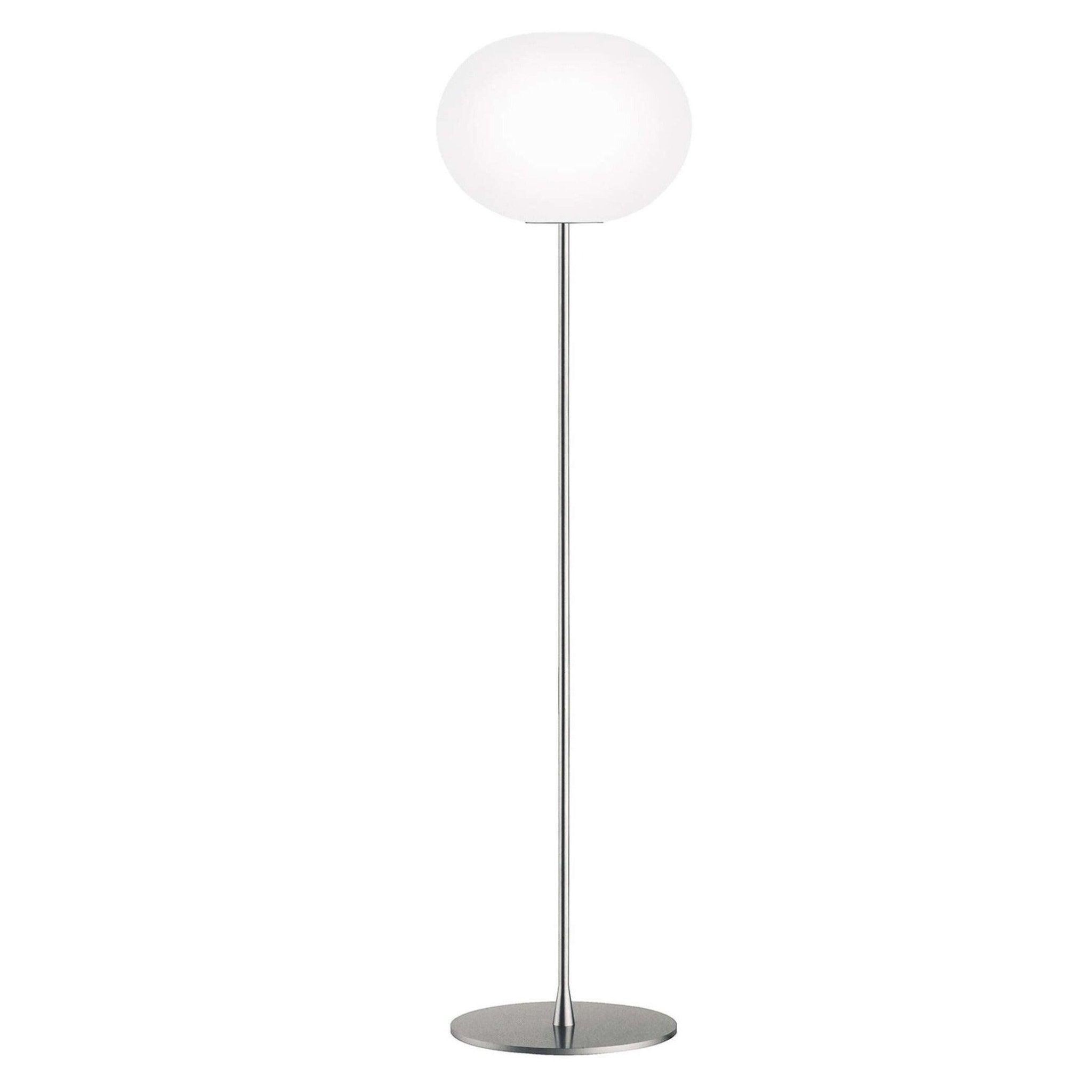 Lampa podłogowa GLO-BALL srebrny Flos L bez żarówki Eye on Design