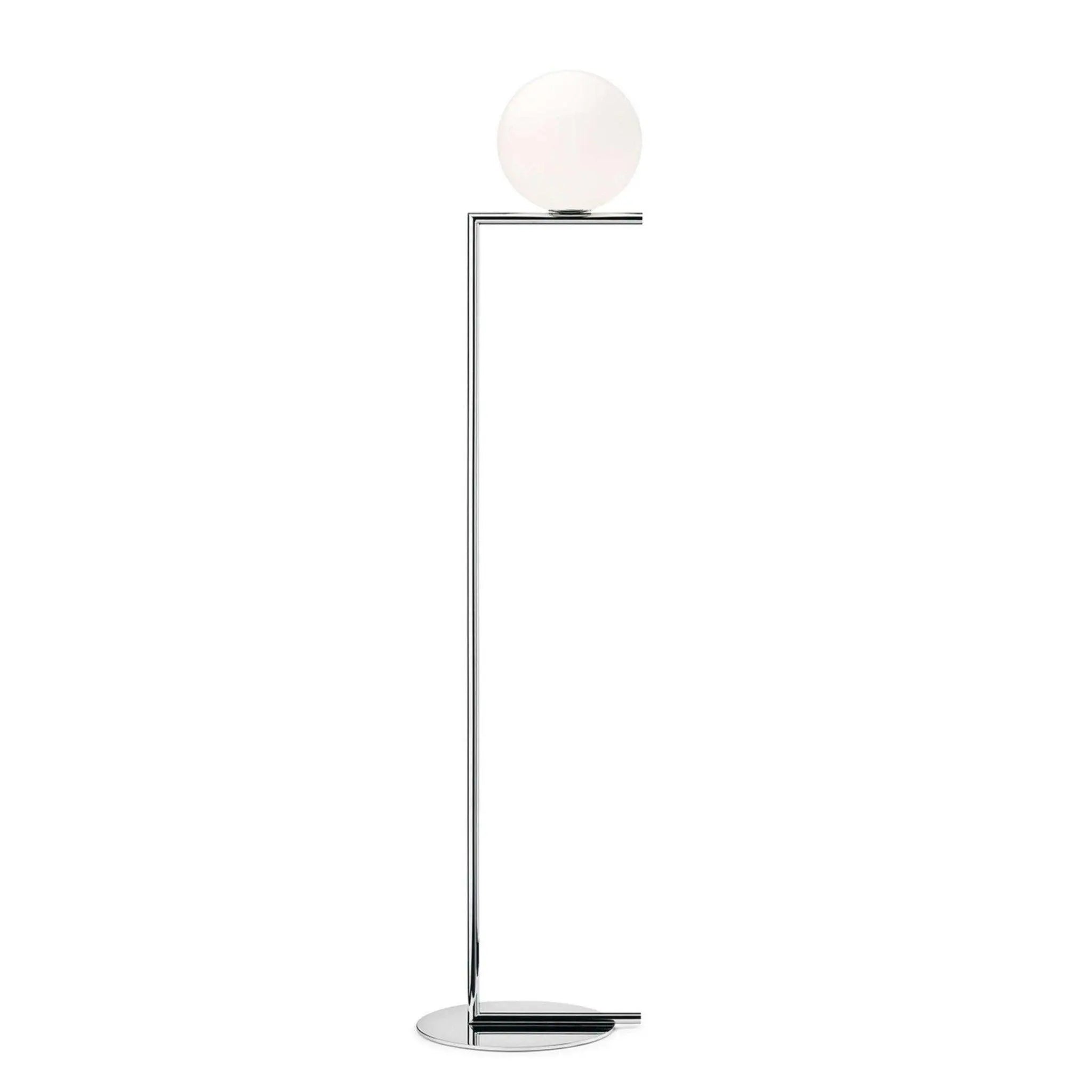 Lampa podłogowa IC LIGHTS chromowany – Flos