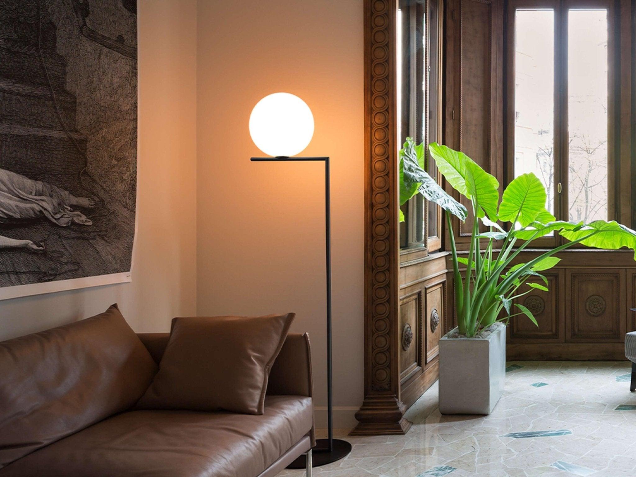 Lampa podłogowa IC LIGHTS czarny Flos Eye on Design