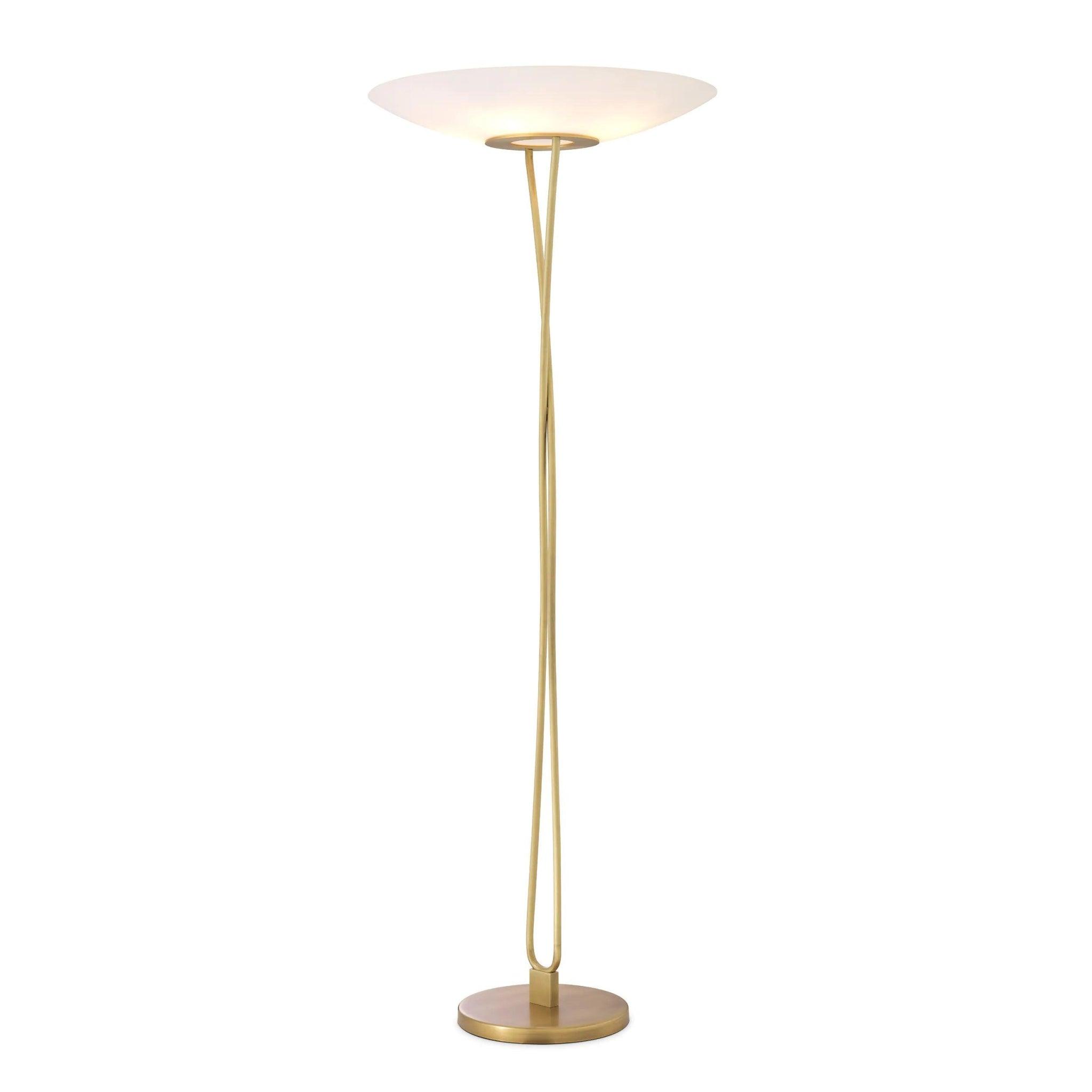 Lampa podłogowa LAILA mosiężny Eichholtz Eye on Design