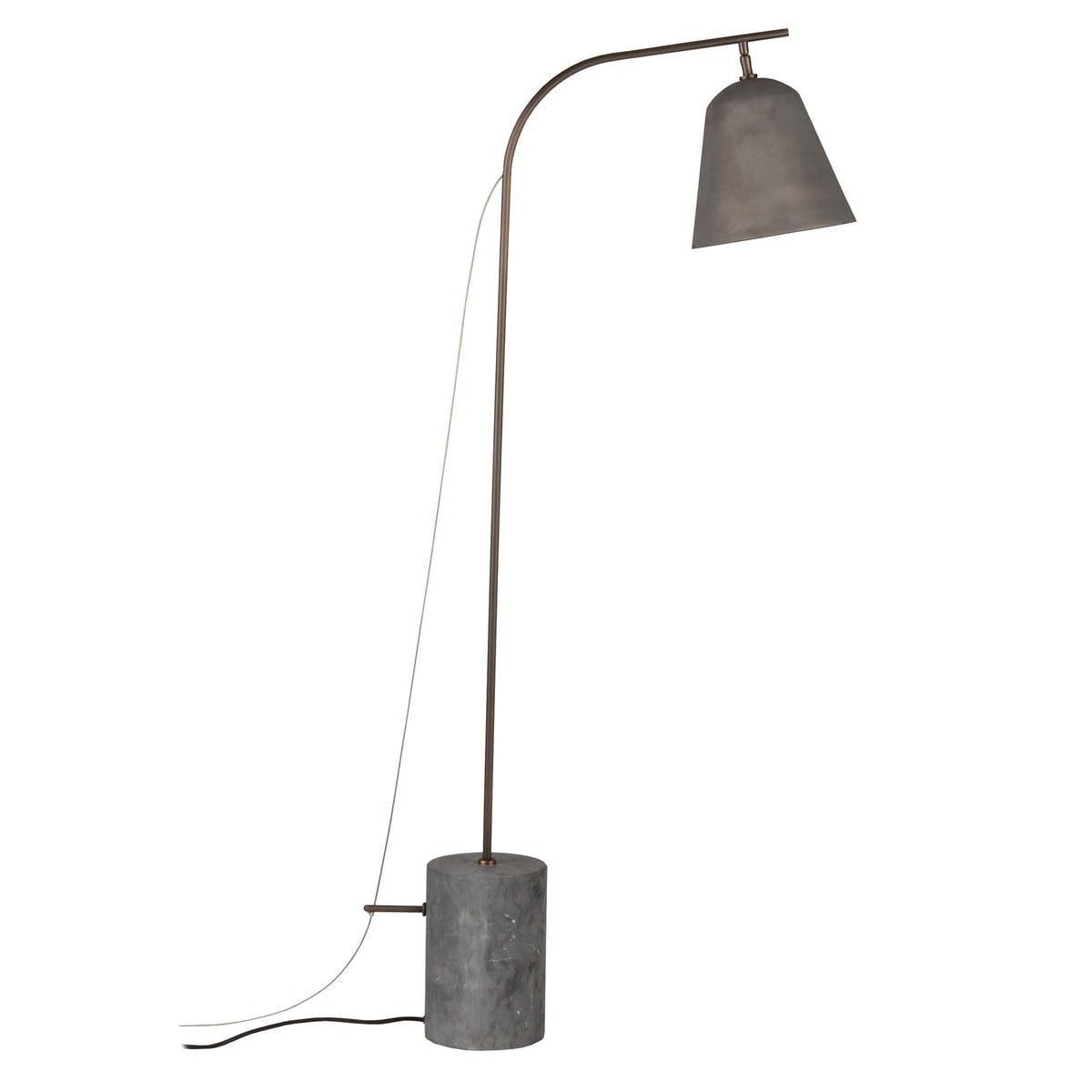 Lampa podłogowa LINE ONE szary marmur NORR11 Eye on Design