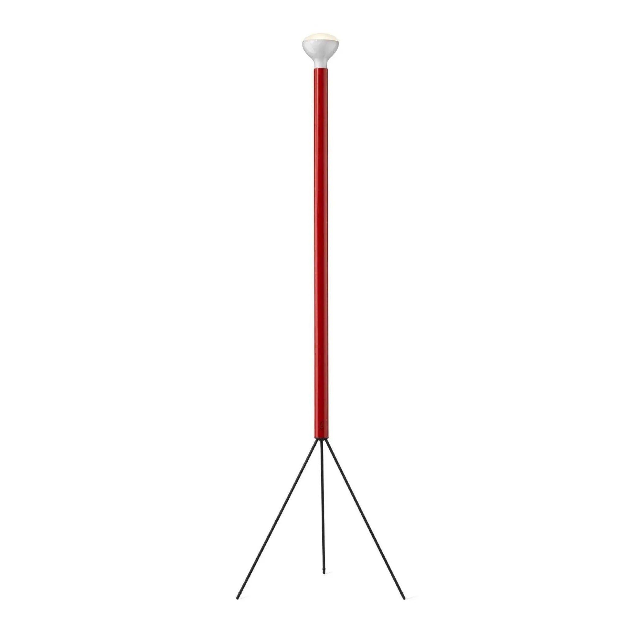 Lampa podłogowa LUMINATOR czerwony – Flos
