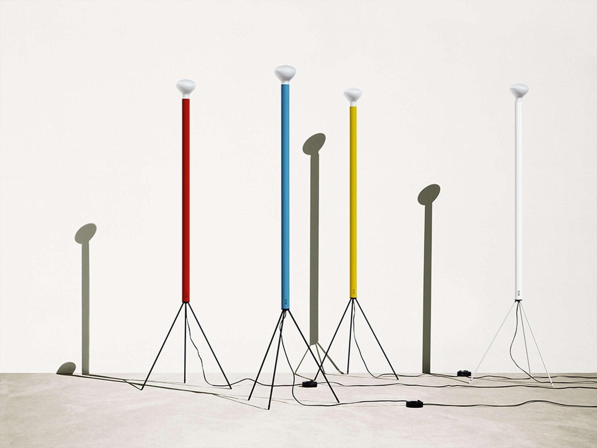 Lampa podłogowa LUMINATOR czerwony Flos Eye on Design