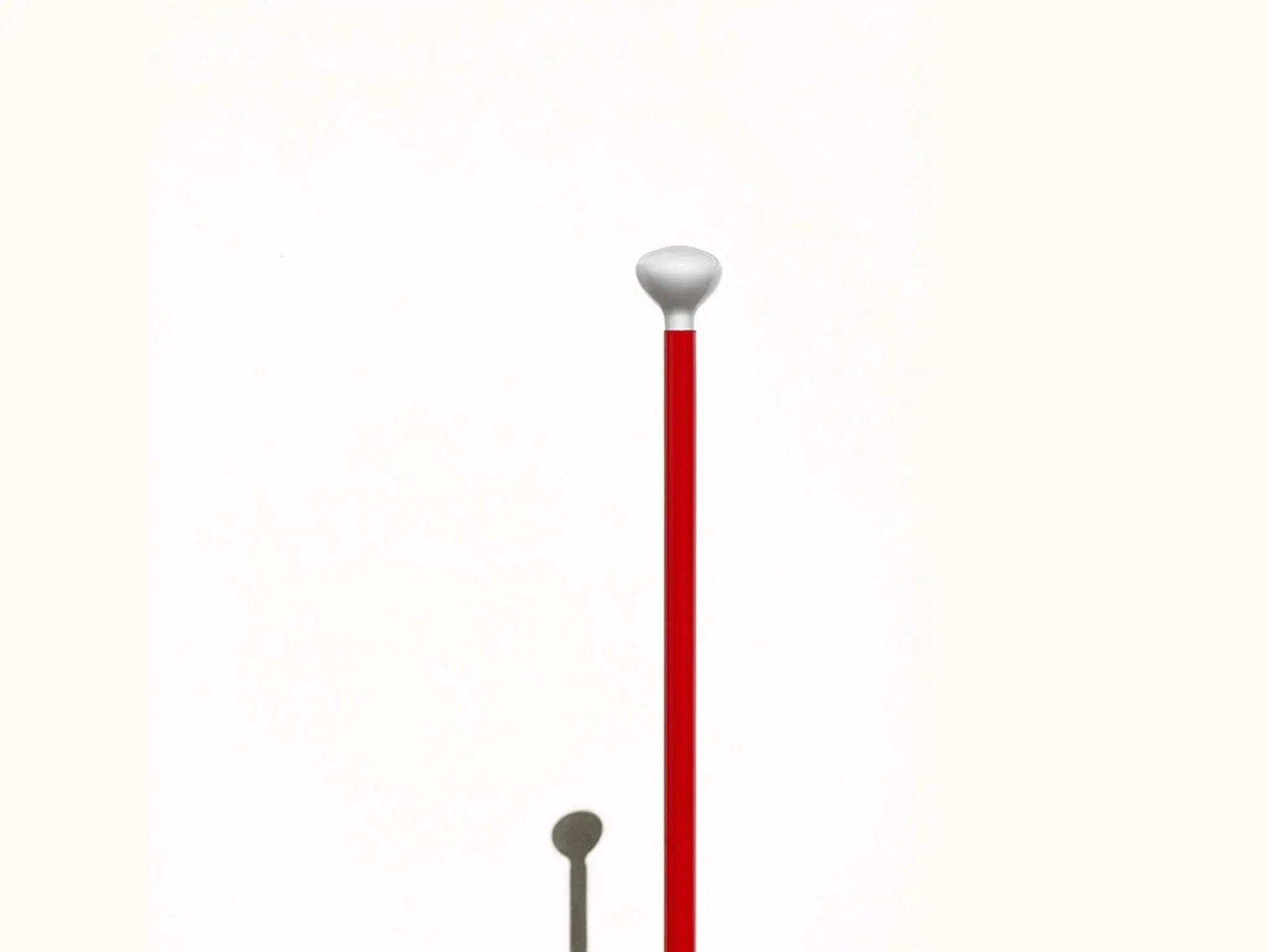 Lampa podłogowa LUMINATOR czerwony – styl nowoczesny