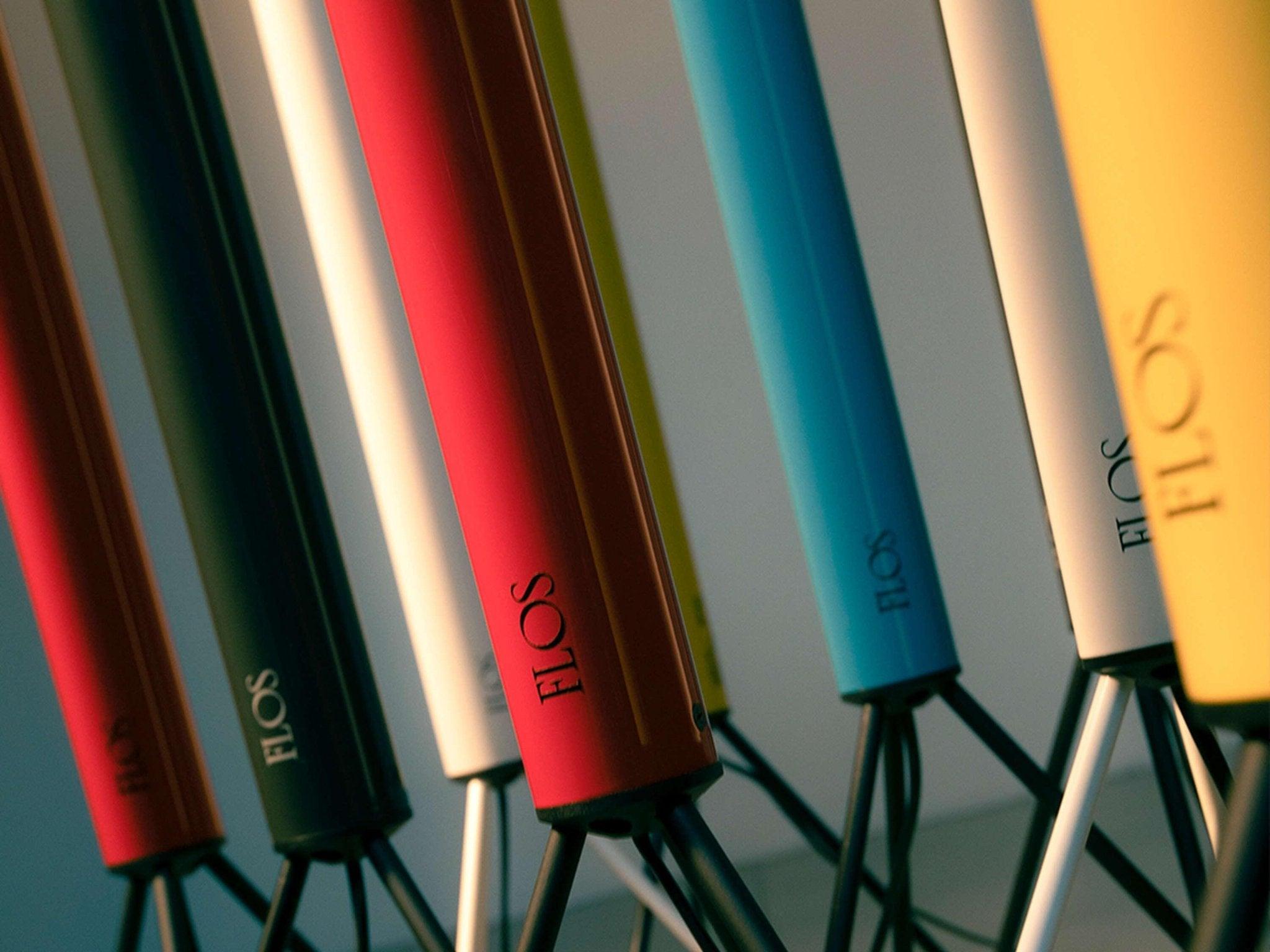 Lampa podłogowa LUMINATOR czerwony Flos Eye on Design