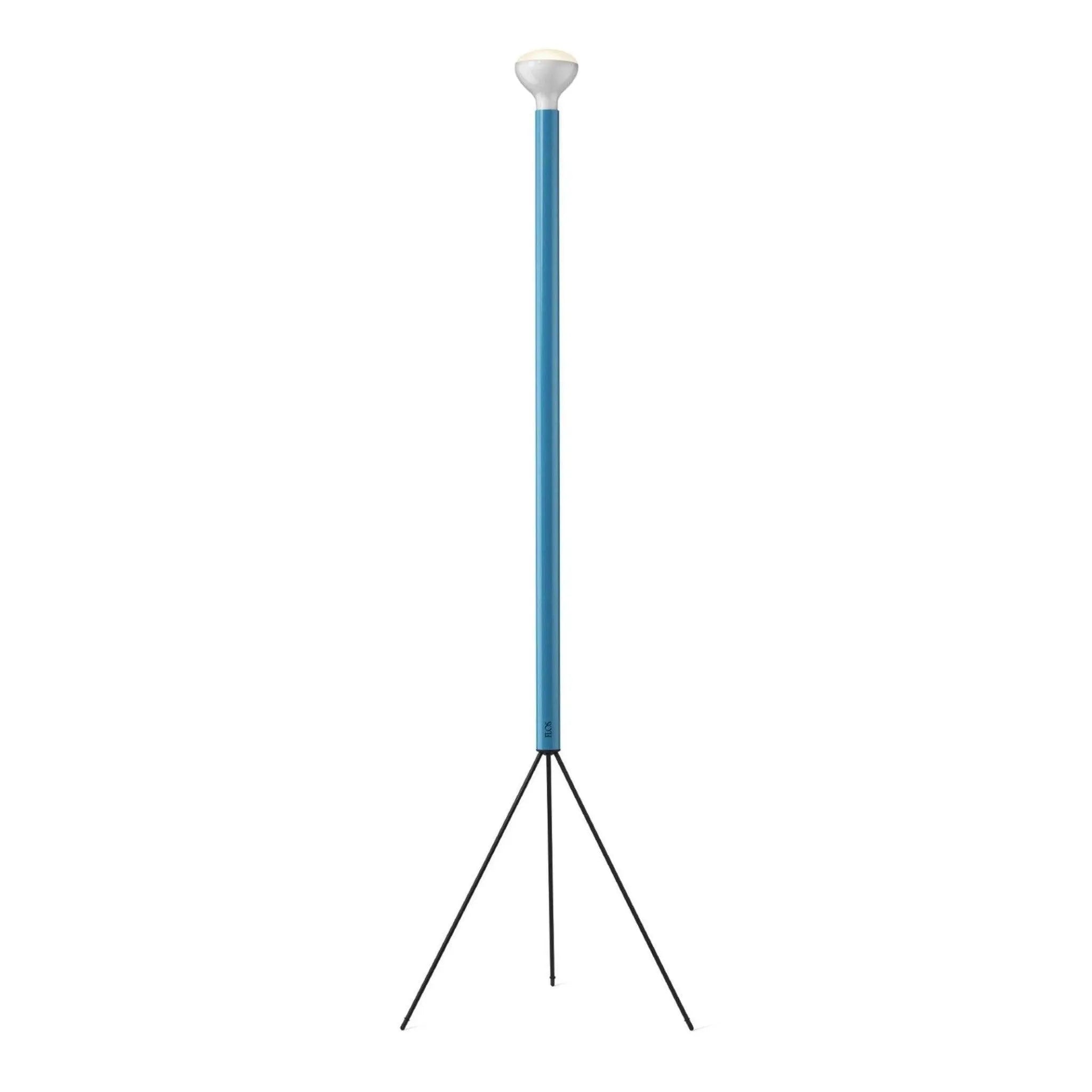 Lampa podłogowa LUMINATOR niebieski – Flos