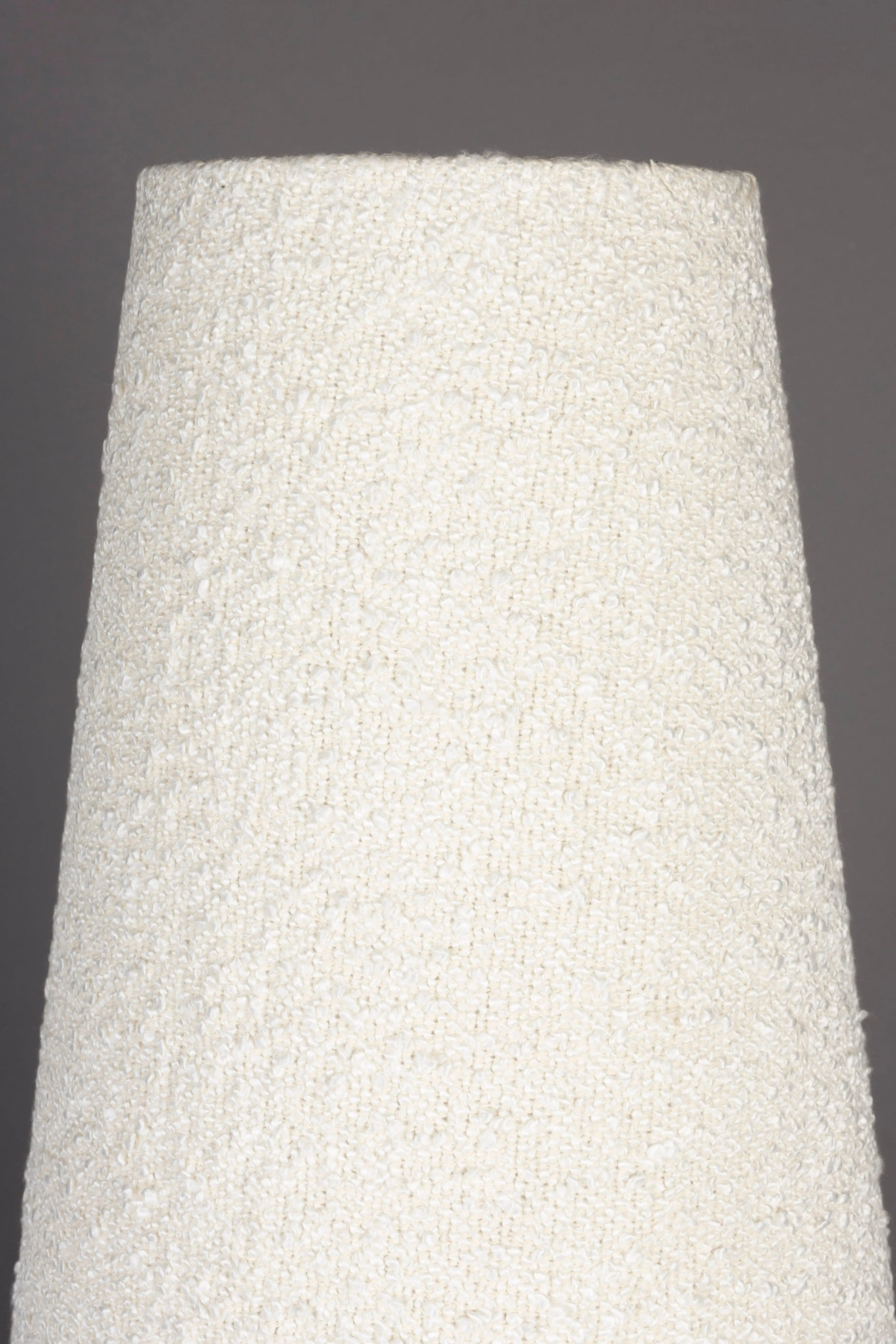 Lampa stojąca MIKI biały boucle – Dutchbone