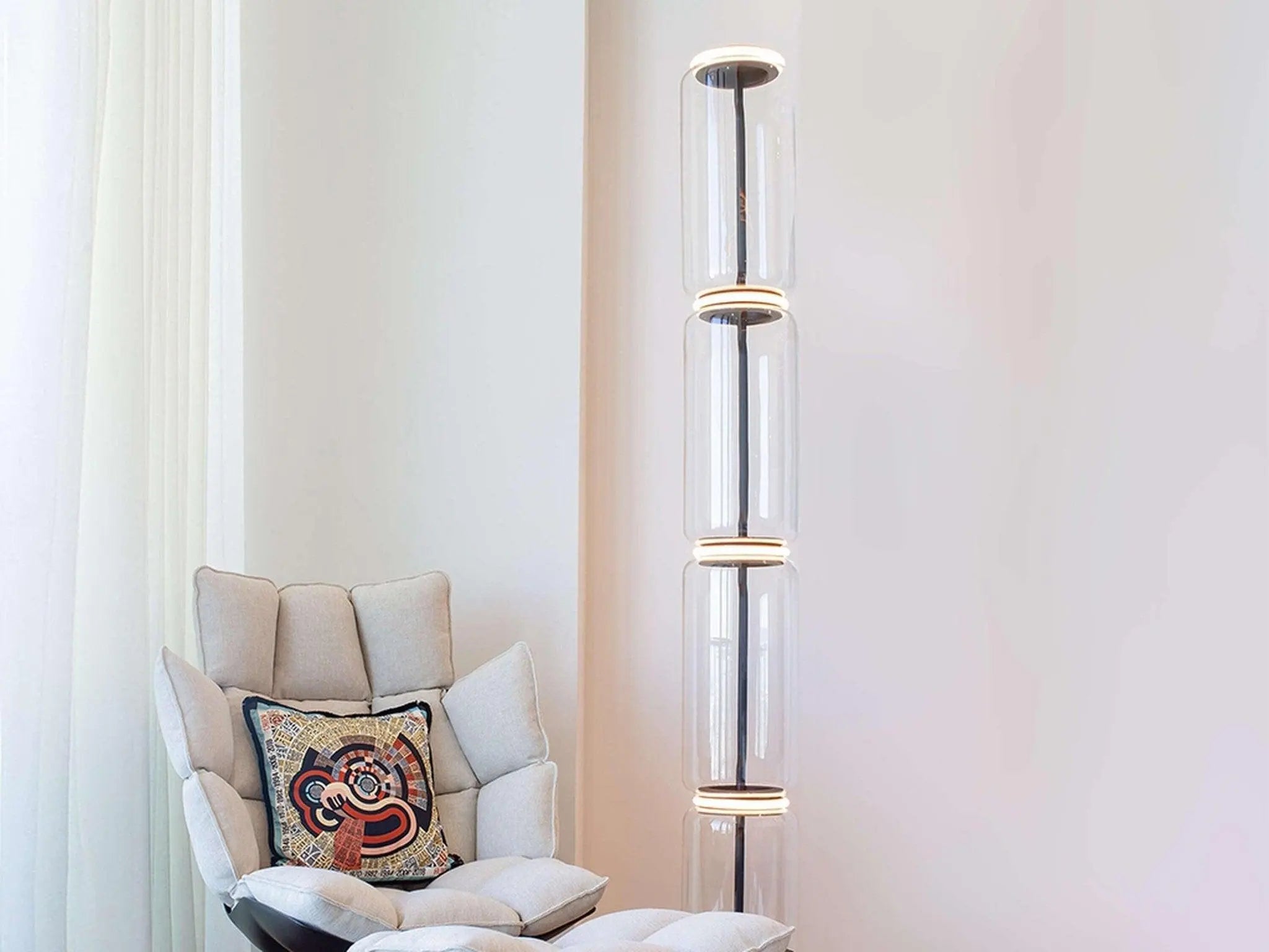 Lampa podłogowa NOCTAMBULE szkło, marka Flos