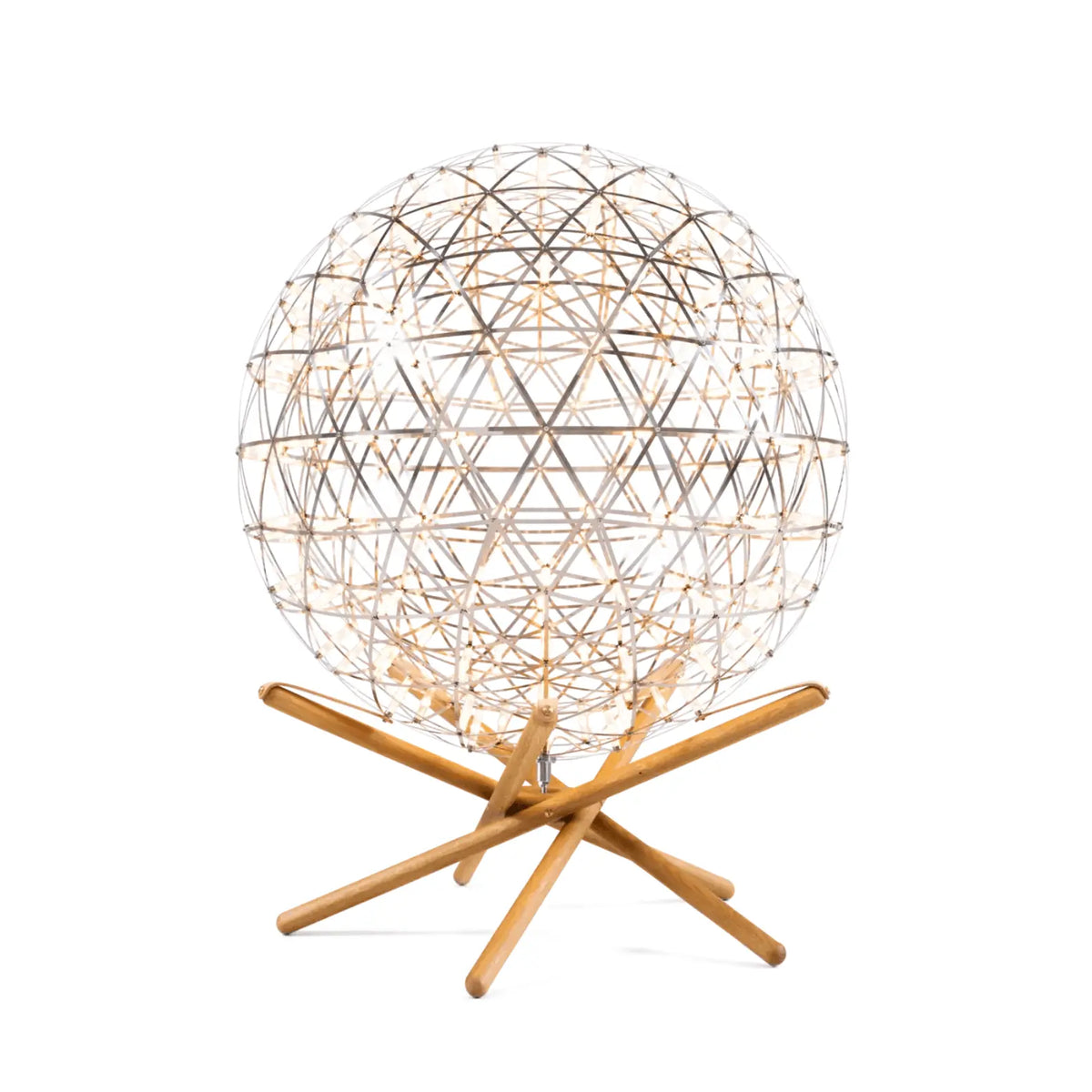 Lampa podłogowa RAIMOND II TENSEGRITY stal nierdzewna – Moooi