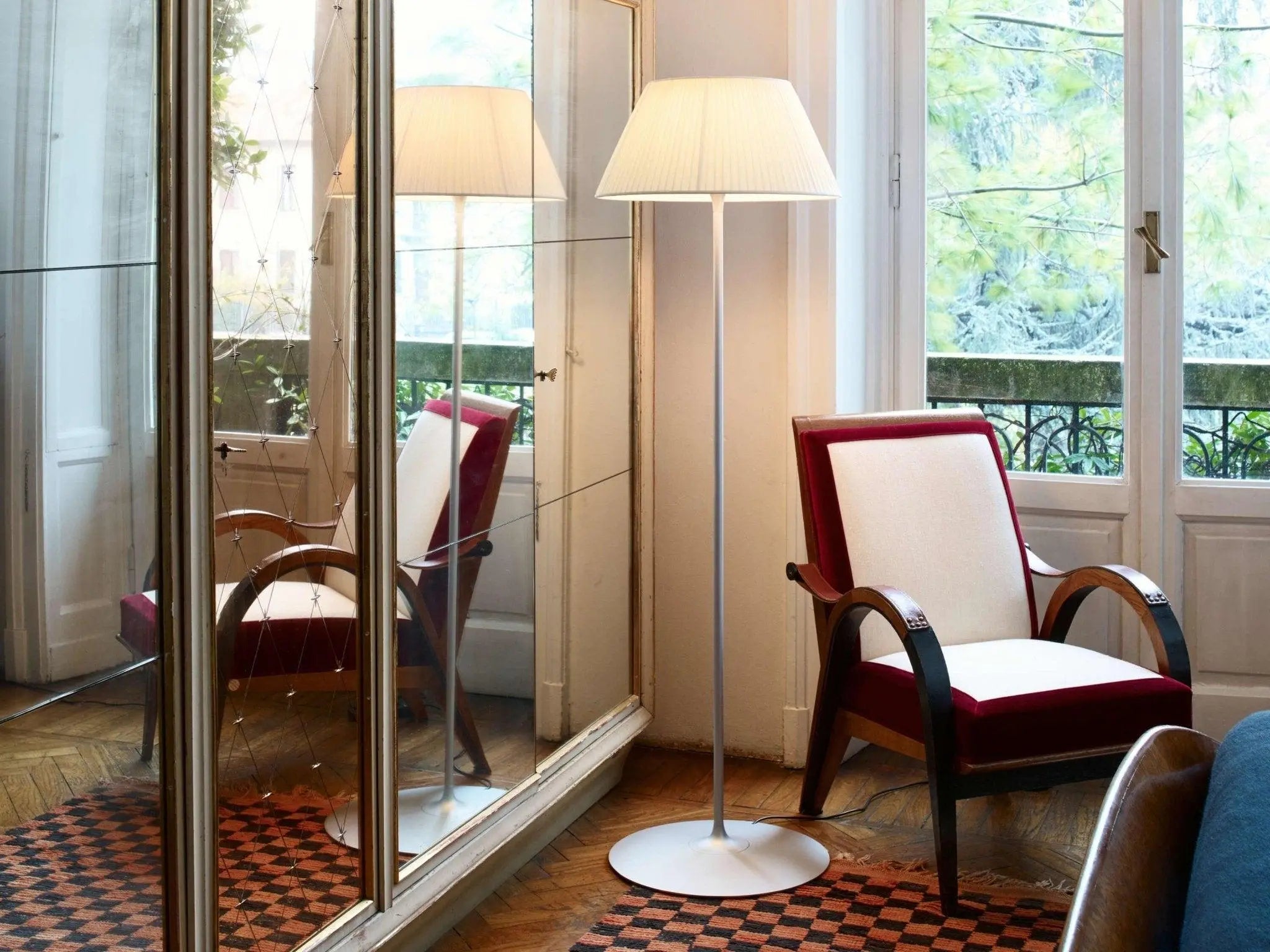 Lampa stojąca ROMEO SOFT tkanina – Flos