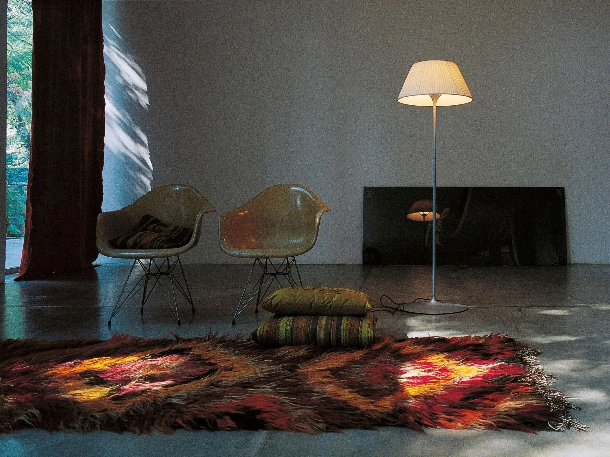 Lampa podłogowa ROMEO SOFT tkanina – styl nowoczesny