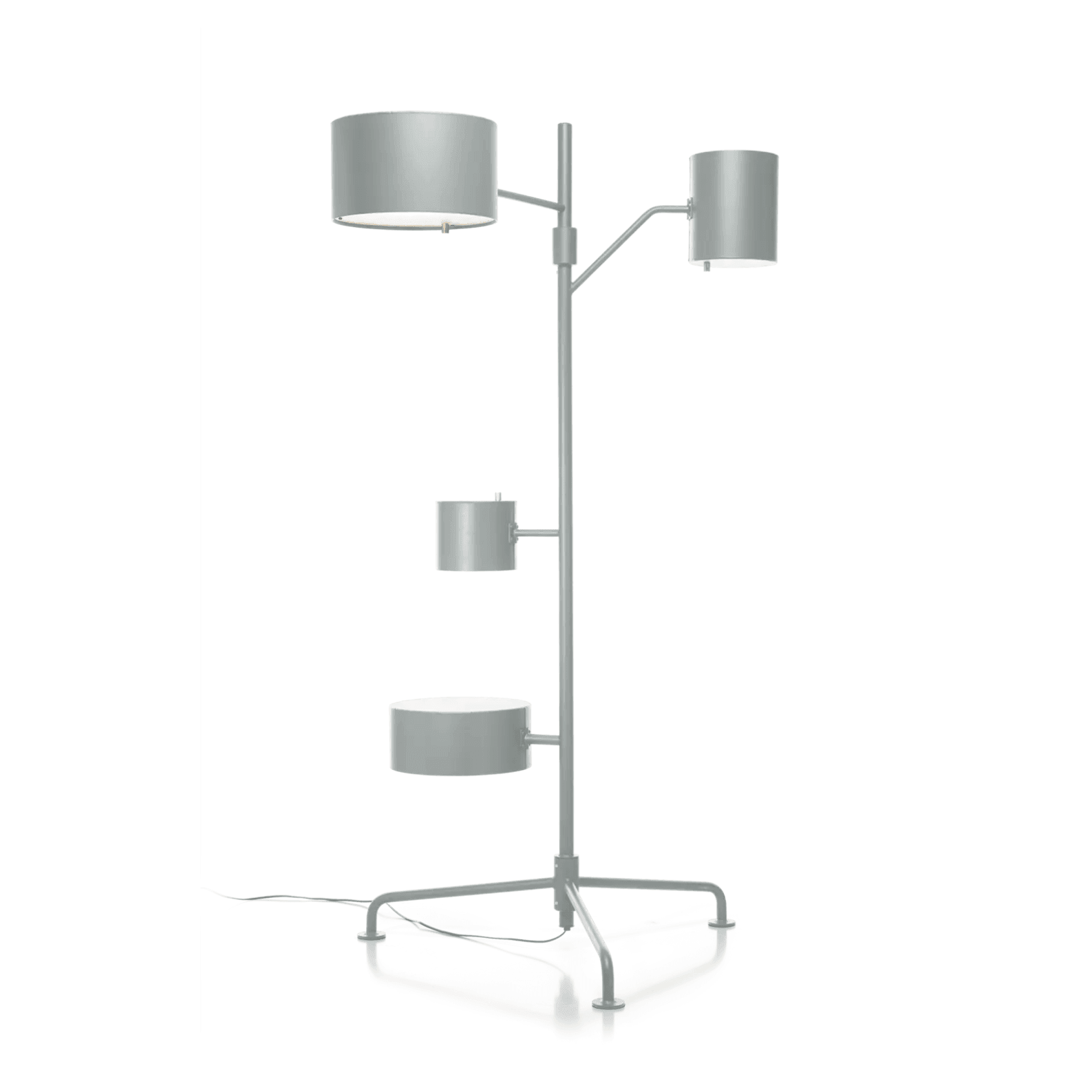 Lampa podłogowa STATISTOCRAT jasnoszary – Moooi