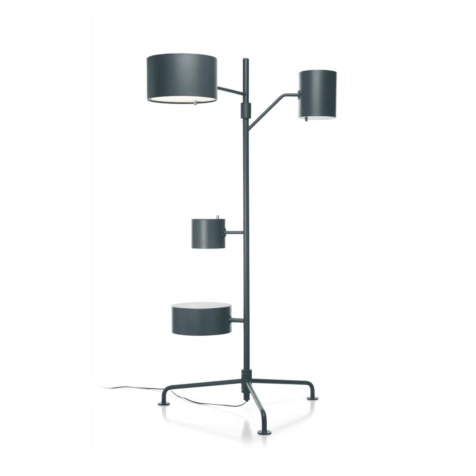 Lampa podłogowa STATISTOCRAT żelazny szary – Moooi