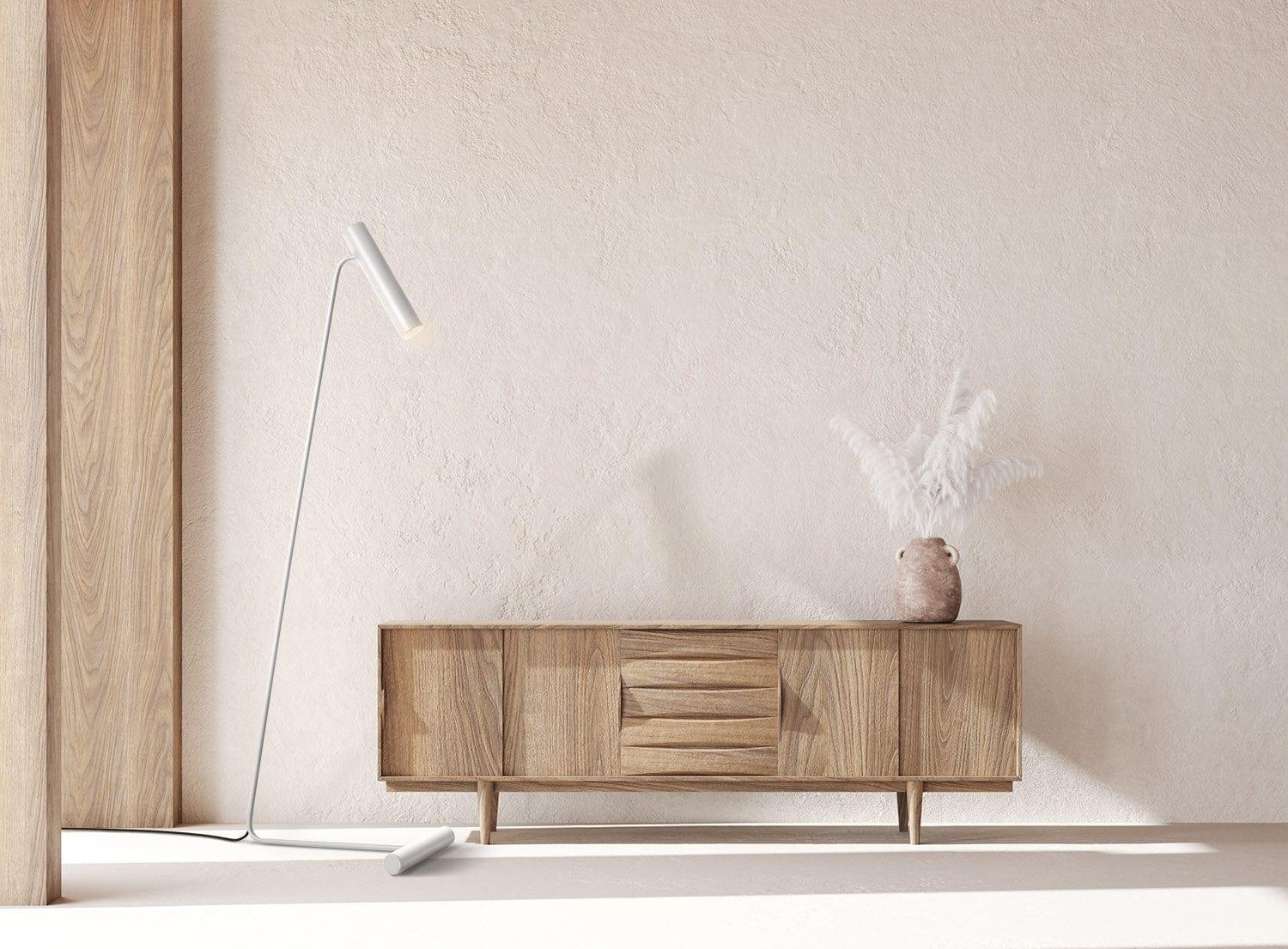 Lampa podłogowa STORK aluminiowa Loftlight Eye on Design