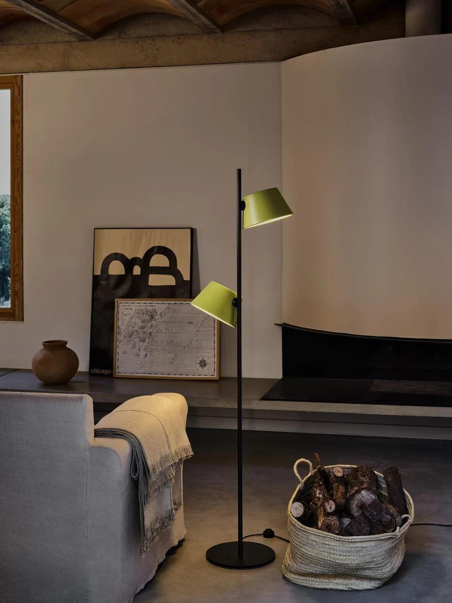Lampa podłogowa TAM TAM szary Marset Eye on Design