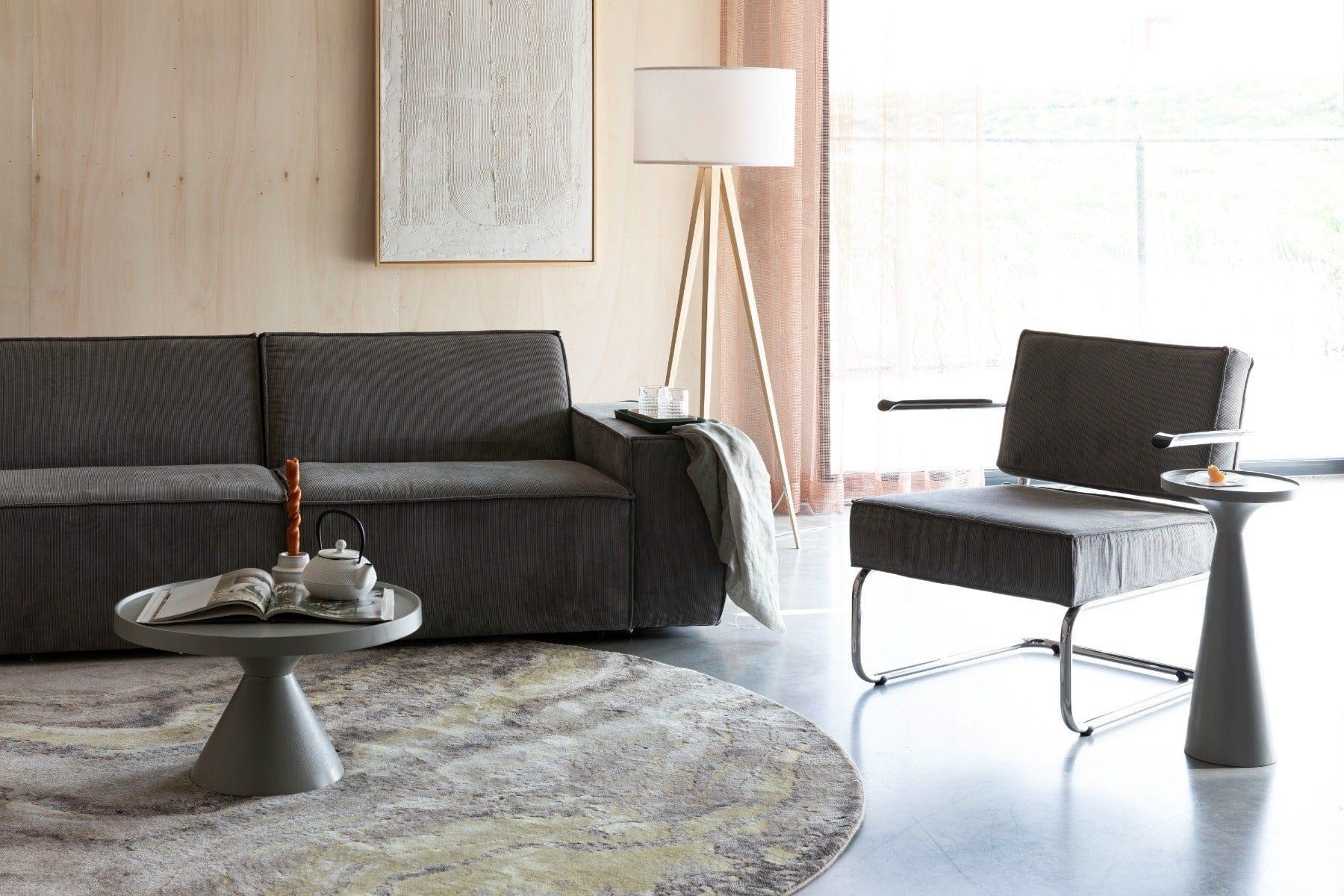 Lampa podłogowa TRIPOD WOOD biały Zuiver Eye on Design