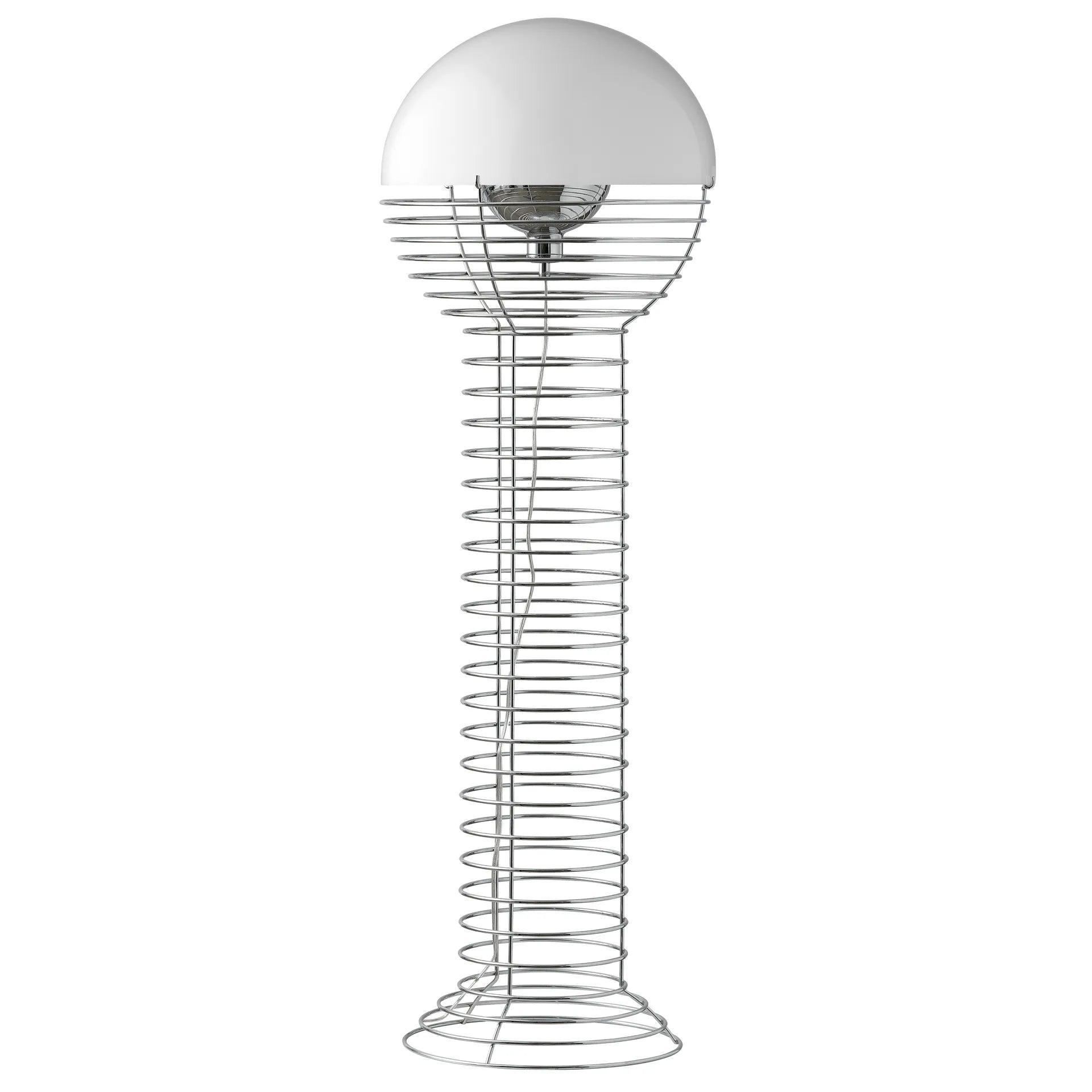 Lampa podłogowa WIRE biały Verpan Eye on Design