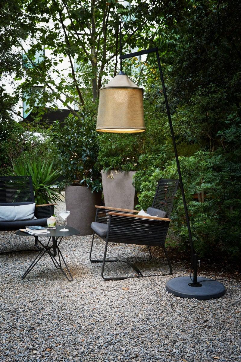 Lampa podłogowa zewnętrzna JAIMA szary Marset Eye on Design