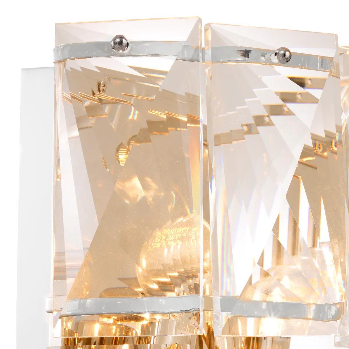 Lampa ścienna AMAZONE szkło kryształowe Eichholtz Eye on Design