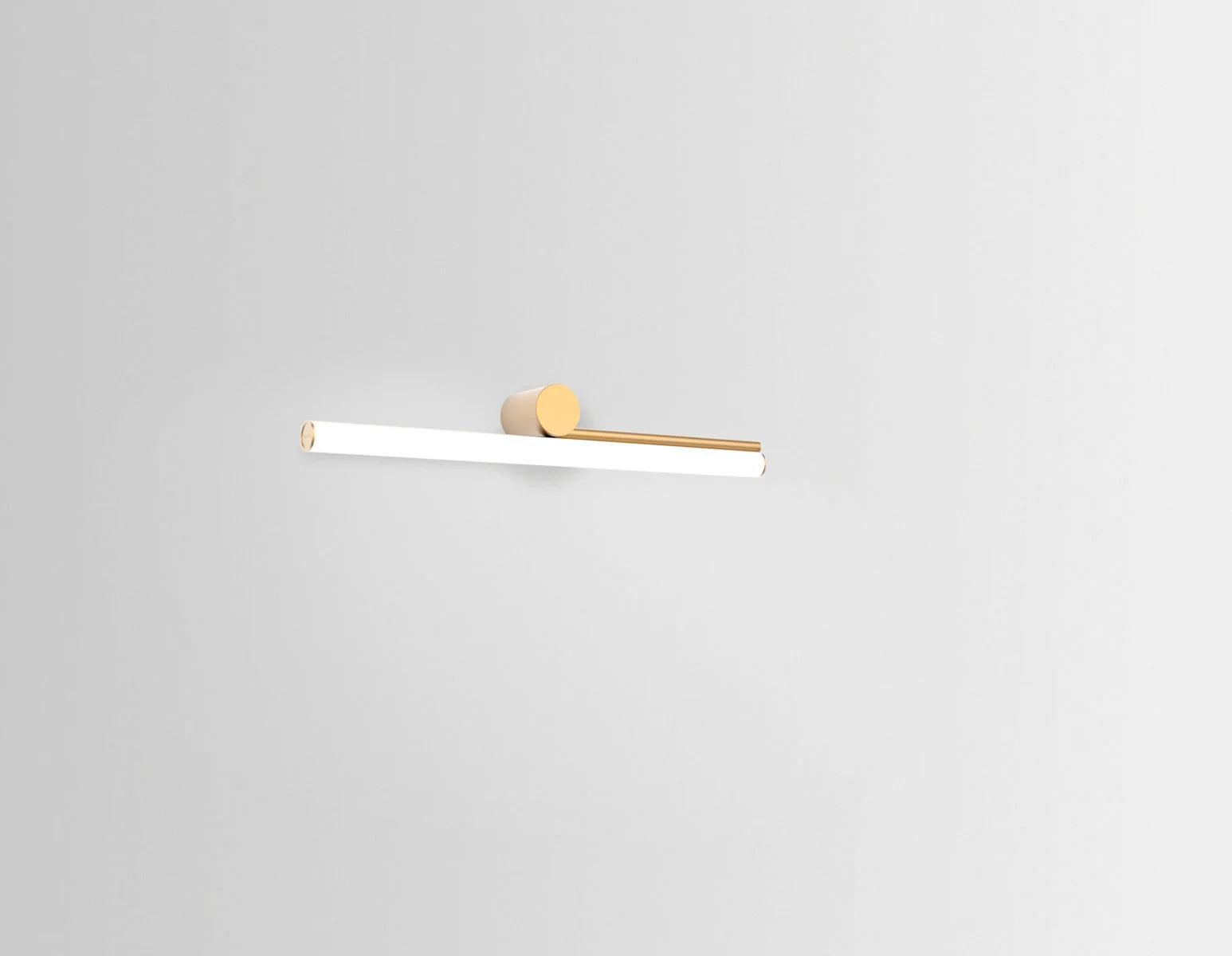 Lampa ścienna AMBROSIA złoty Marset 60 cm - prawostronny 2200 K Eye on Design