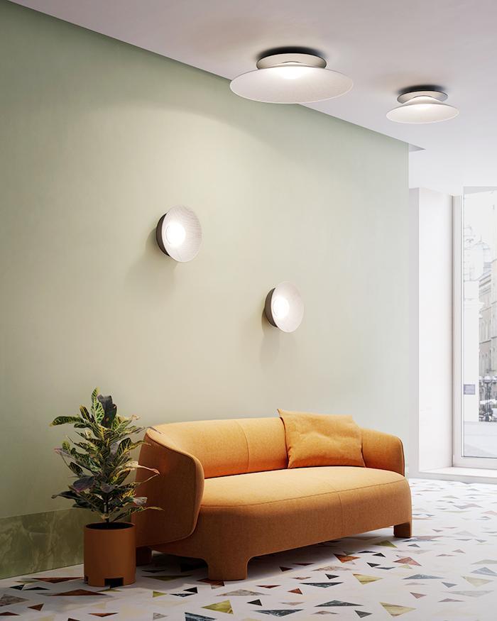 Lampa ścienna ASIA biały Contardi Eye on Design