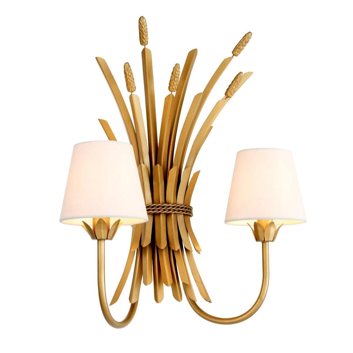 Lampa ścienna BONHEUR złoty Eichholtz Eye on Design