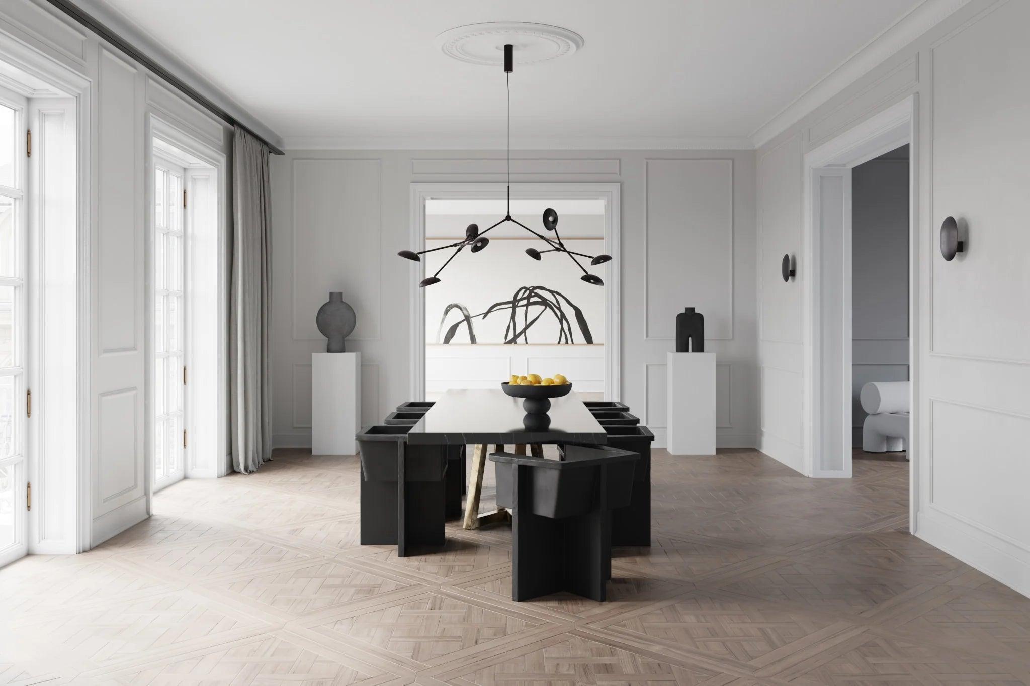 Lampa ścienna CLAM podpalany czarny 101 Copenhagen Eye on Design