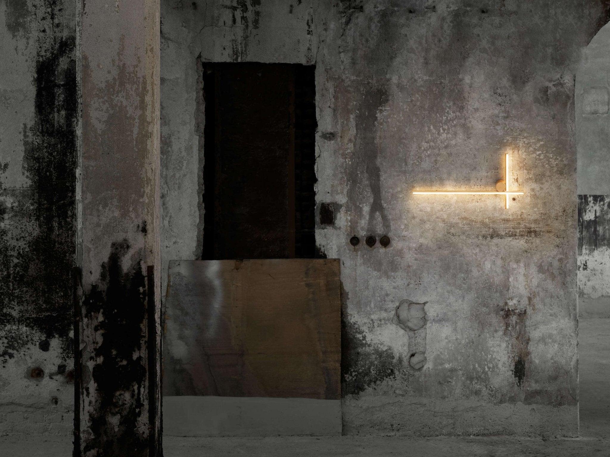 Lampa ścienna COORDINATES 2 szampański Flos Eye on Design