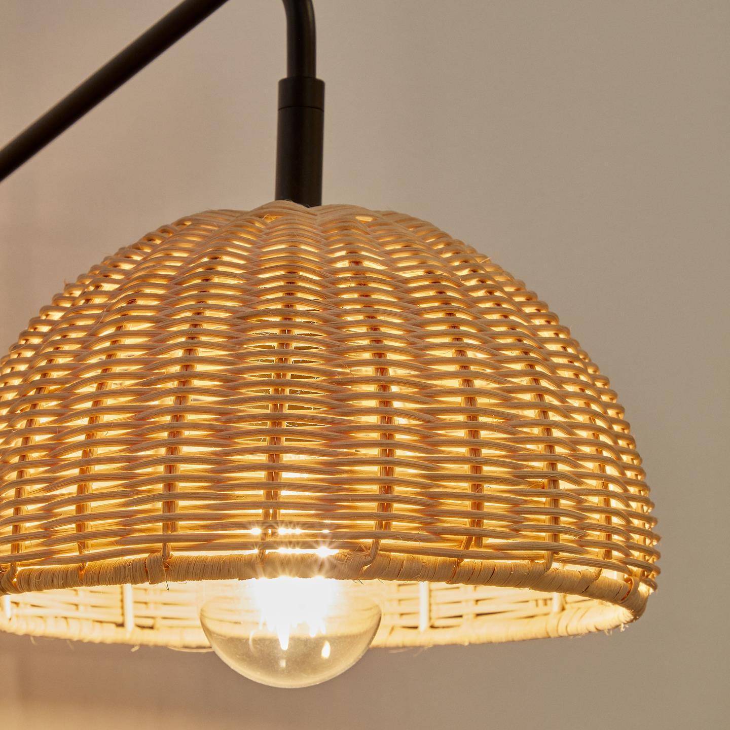 Lampa ścienna DAMILA czarny La Forma Eye on Design