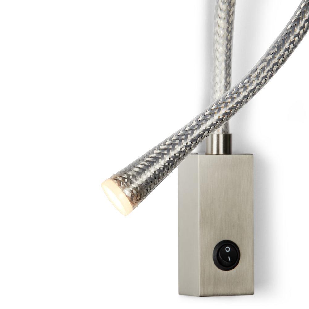 Lampa ścienna FLEXILED stalowy Contardi Eye on Design