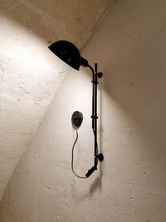 Lampa ścienna FUNICULI czarny Marset Eye on Design