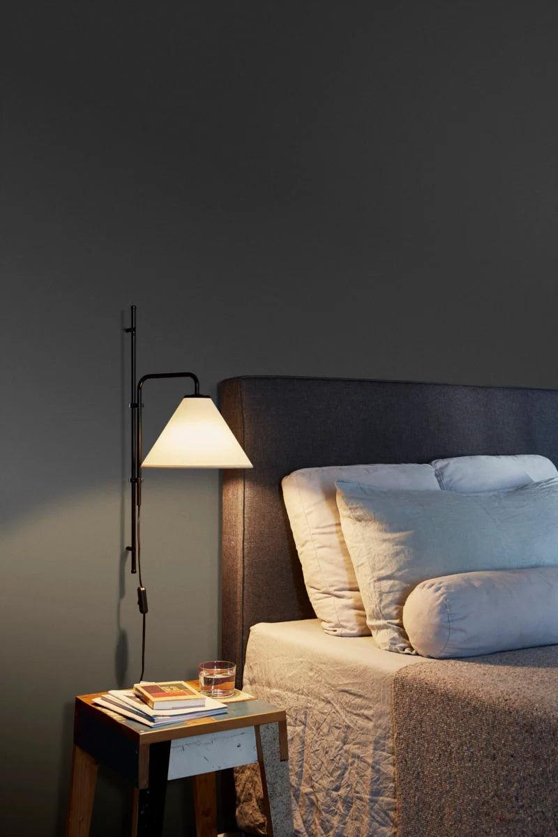Lampa ścienna FUNICULI FABRIC biały Marset Eye on Design