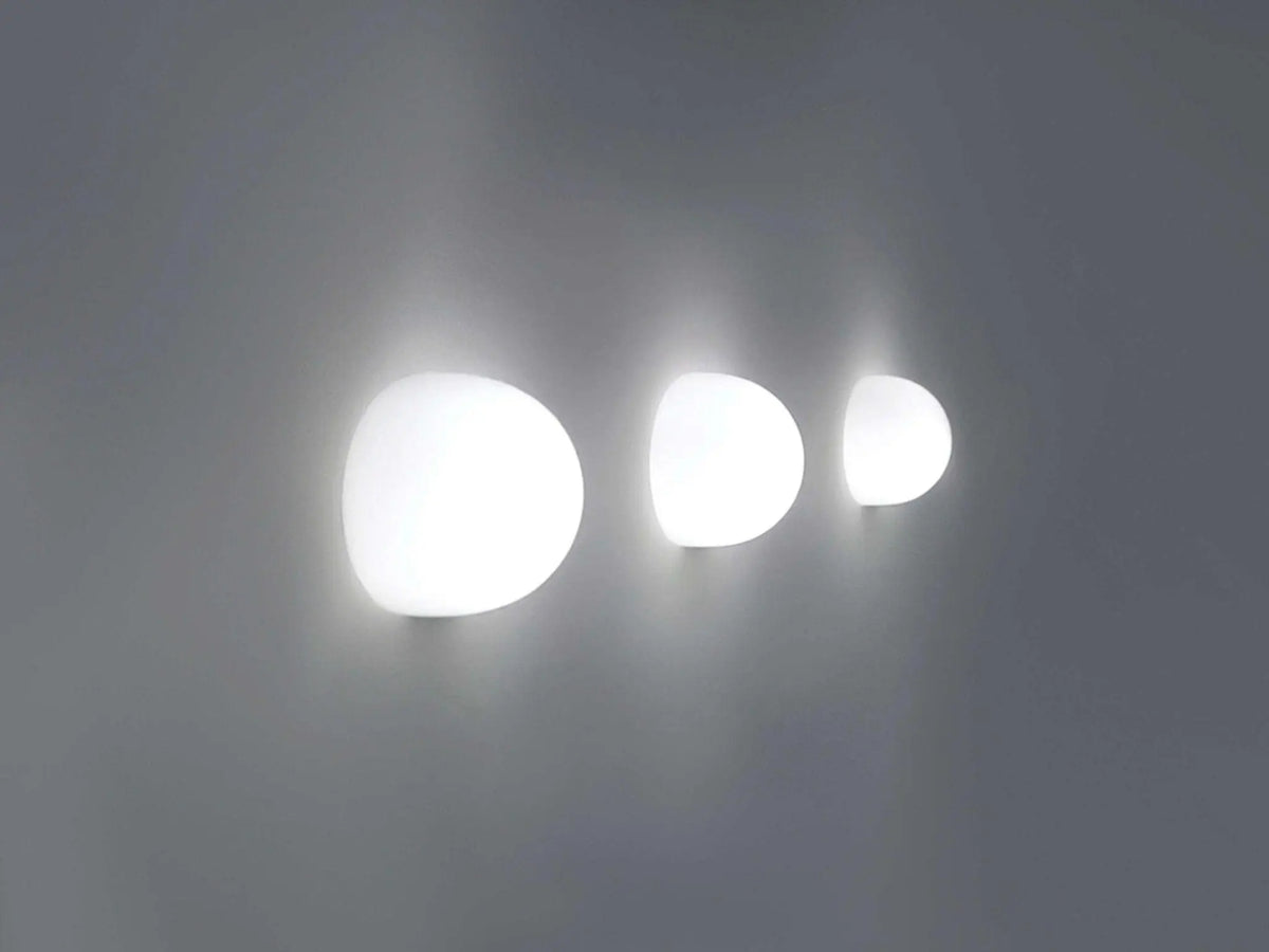 Lampa ścienna GLO-BALL WALL biały – szkło