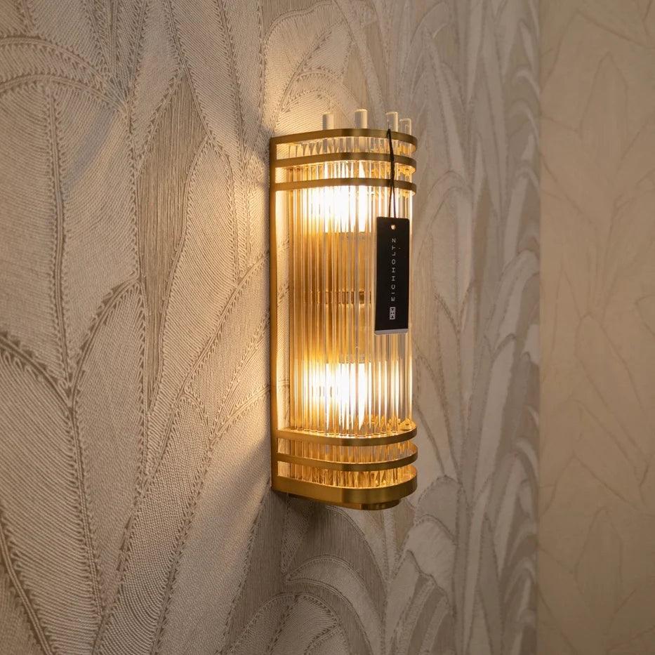 Lampa ścienna GULF postarzany mosiądz Eichholtz Eye on Design