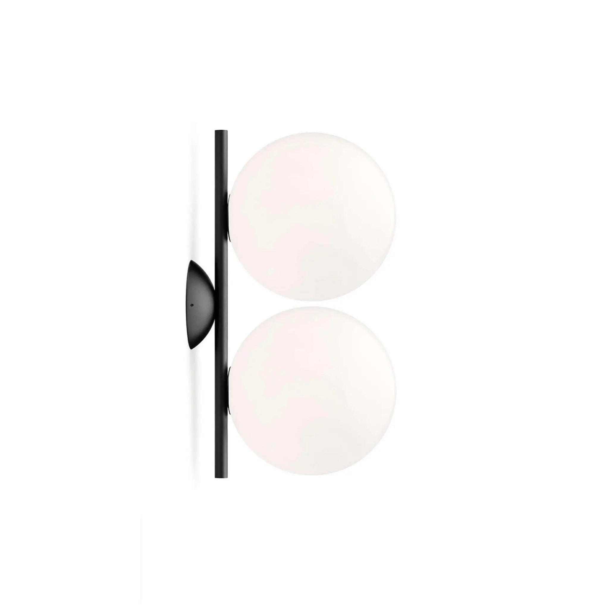 Lampa ścienna IC LIGHTS DOUBLE czarny – Flos
