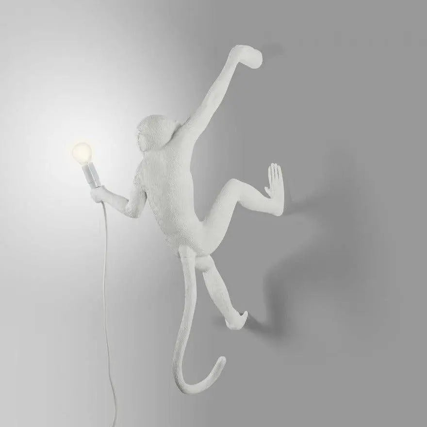 Lampa ścienna MONKEY HANGING - RIGHT biały – Seletti